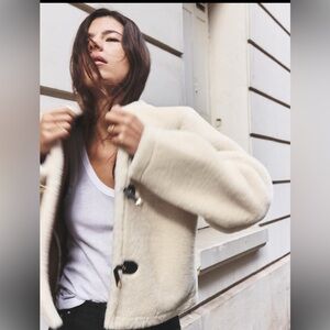 BRAND NEW NEVER WORN DOUBLE-FACED TOGGLE JACKET SIZE XL